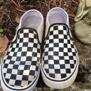 Checker board vans